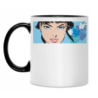 Кружка двухцветная