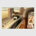 Постер 30 х 45 см Енот и шоколадная фабрика