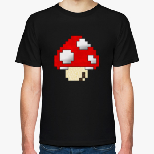 Футболка с принтом Super Mushroom