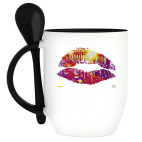 Кружка с ложкой