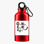 Металлическая бутылка 400 мл UV-DTF