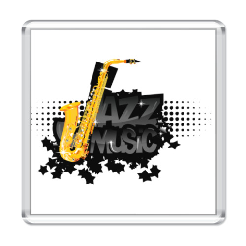 Магнит с принтом Jazz