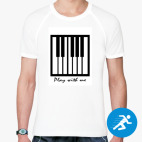 Мужская спортивная футболка