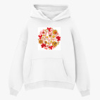 Толстовка худи оверсайз