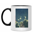 Кружка двухцветная