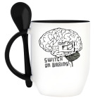 Кружка с ложкой