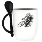 Кружка с ложкой