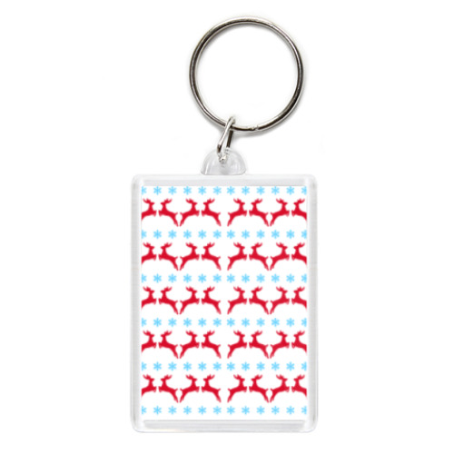 Брелок с принтом С новым годом!