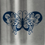 Синяя бабочка.