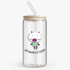 Банка с бамбуковой крышкой