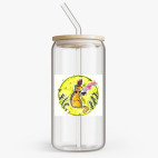 Банка с бамбуковой крышкой