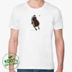 Мужская футболка органик