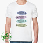 Мужская футболка органик