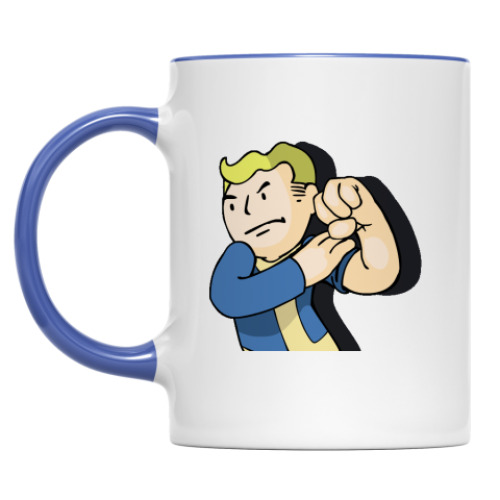 Кружка с принтом Кружка Vault Boy