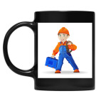 Кружка цветная UV-DTF