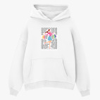 Толстовка худи оверсайз