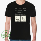 Мужская футболка органик