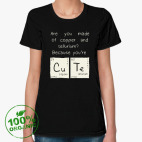 Женская футболка органик