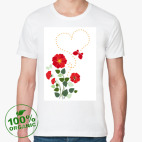 Мужская футболка органик