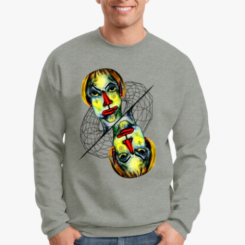 Свитшот с принтом Че вылупился?