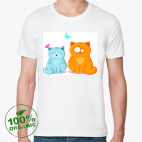 Мужская футболка органик