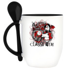 Кружка с ложкой