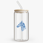 Банка с бамбуковой крышкой