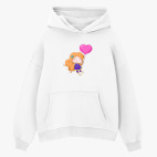 Толстовка худи оверсайз