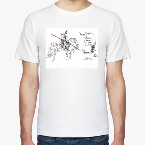 Футболка с принтом Vityaz