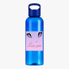 Прозрачная спортивная бутылка