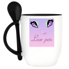 Кружка с ложкой