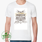 Мужская футболка органик