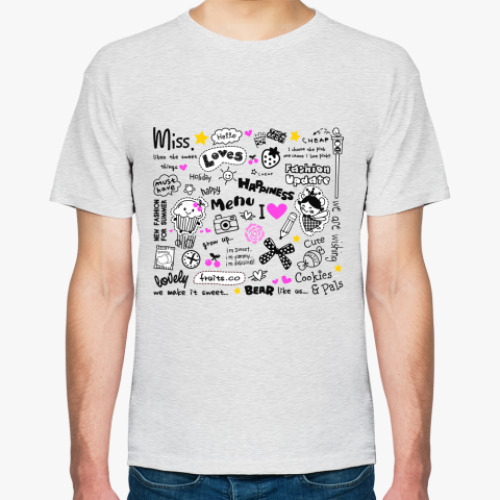 Футболка с принтом Каламбур