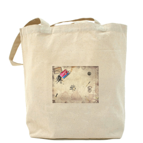 Сумка шоппер с принтом Спички не игрушка