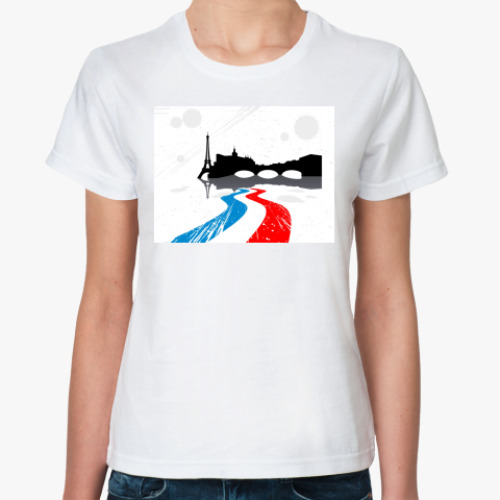 Классическая футболка с принтом Ahfywbz