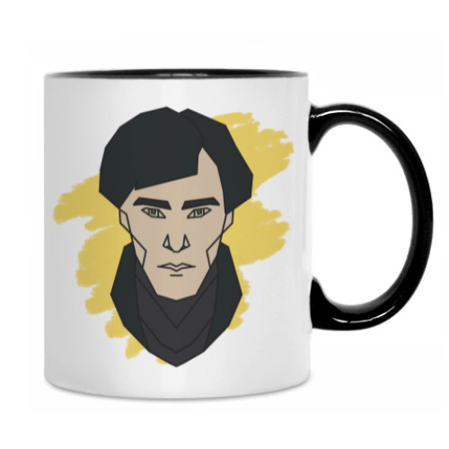 Кружка с принтом Шерлок