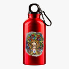 Металлическая бутылка 400 мл UV-DTF