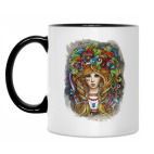 Кружка двухцветная