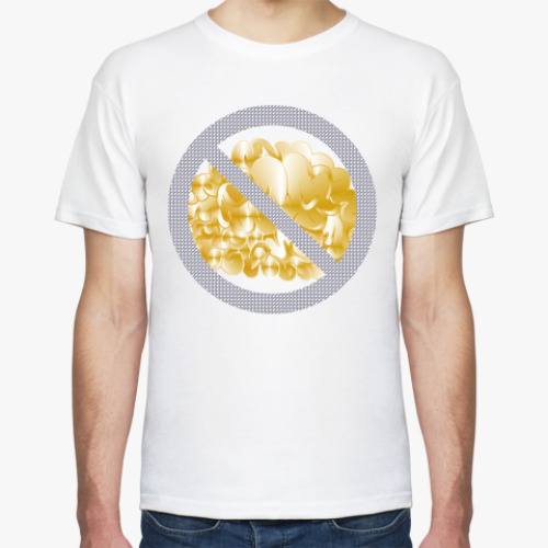 Футболка с принтом DON'T FUCK MY BRAIN