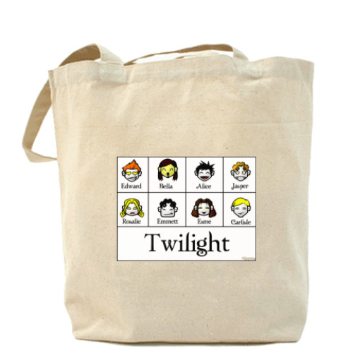 Сумка шоппер с принтом Холщовая сумка