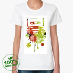 Женская футболка органик