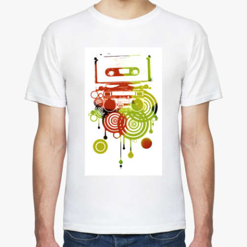 Футболка с принтом Retro Music