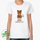 Женская футболка органик