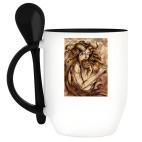 Кружка с ложкой