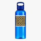 Прозрачная спортивная бутылка