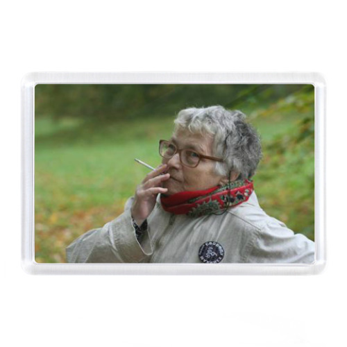 Магнит с принтом Наталья Горбаневская