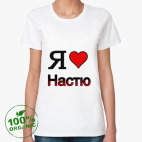 Женская футболка органик