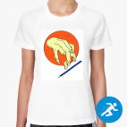 Женская спортивная футболка