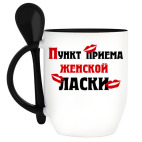 Кружка с ложкой