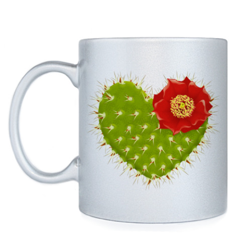 Кружка с принтом Сердце